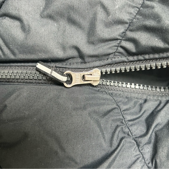 COLUMBIA GIRLS Black Puffer Jacket with Faux Fur Trim - Picture 4 of 7